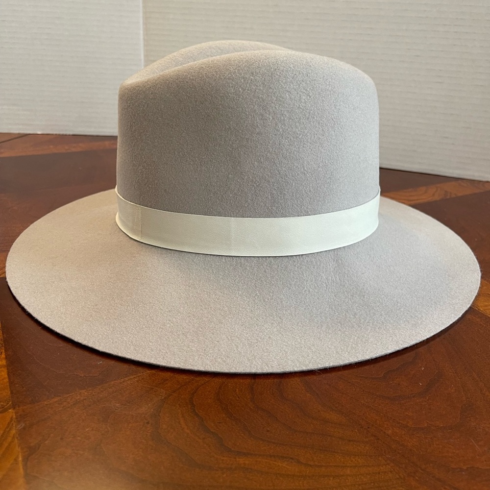 Janessa Leoné gray fedora - Picture 4 of 8